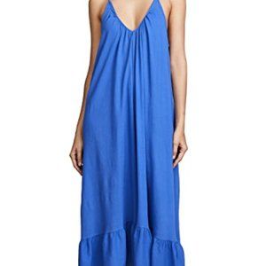 9 SEED Women's Paloma Ruffle Maxi Dress